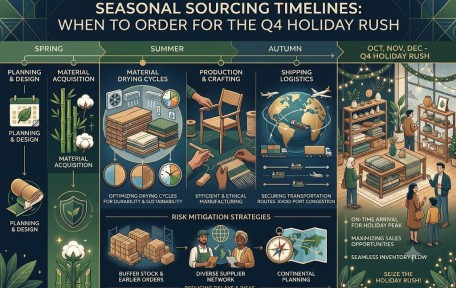 Seasonal Sourcing Timelines: When to order for the Q4 holiday rush